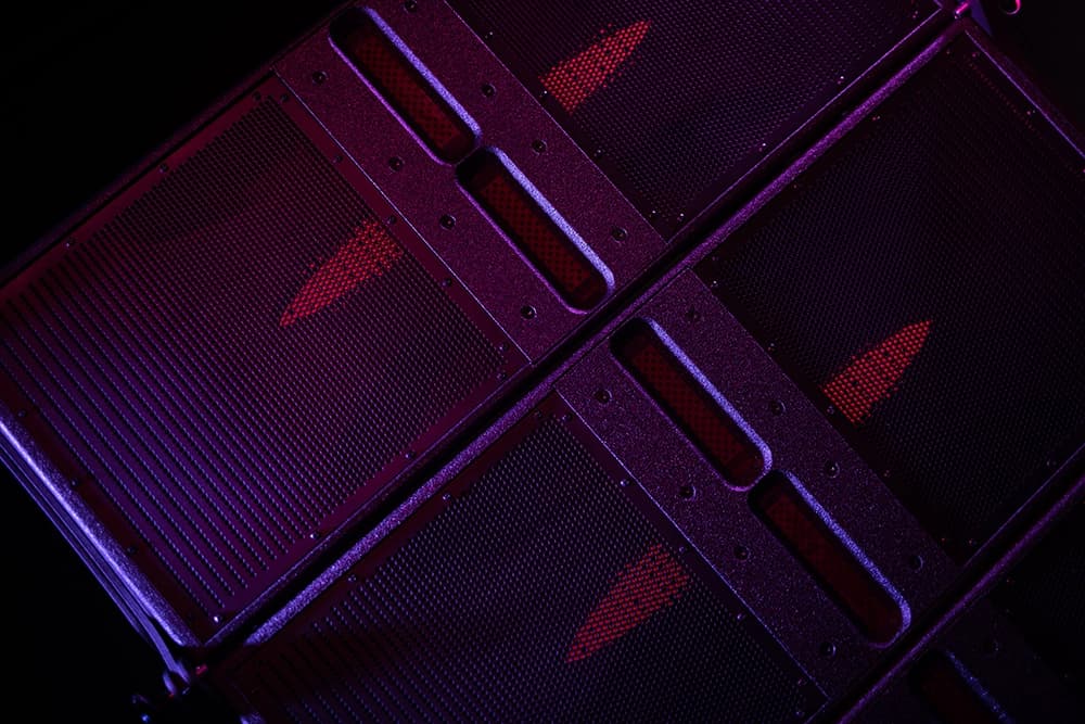 Detalle de construcción del gabinete MFLA-MK3