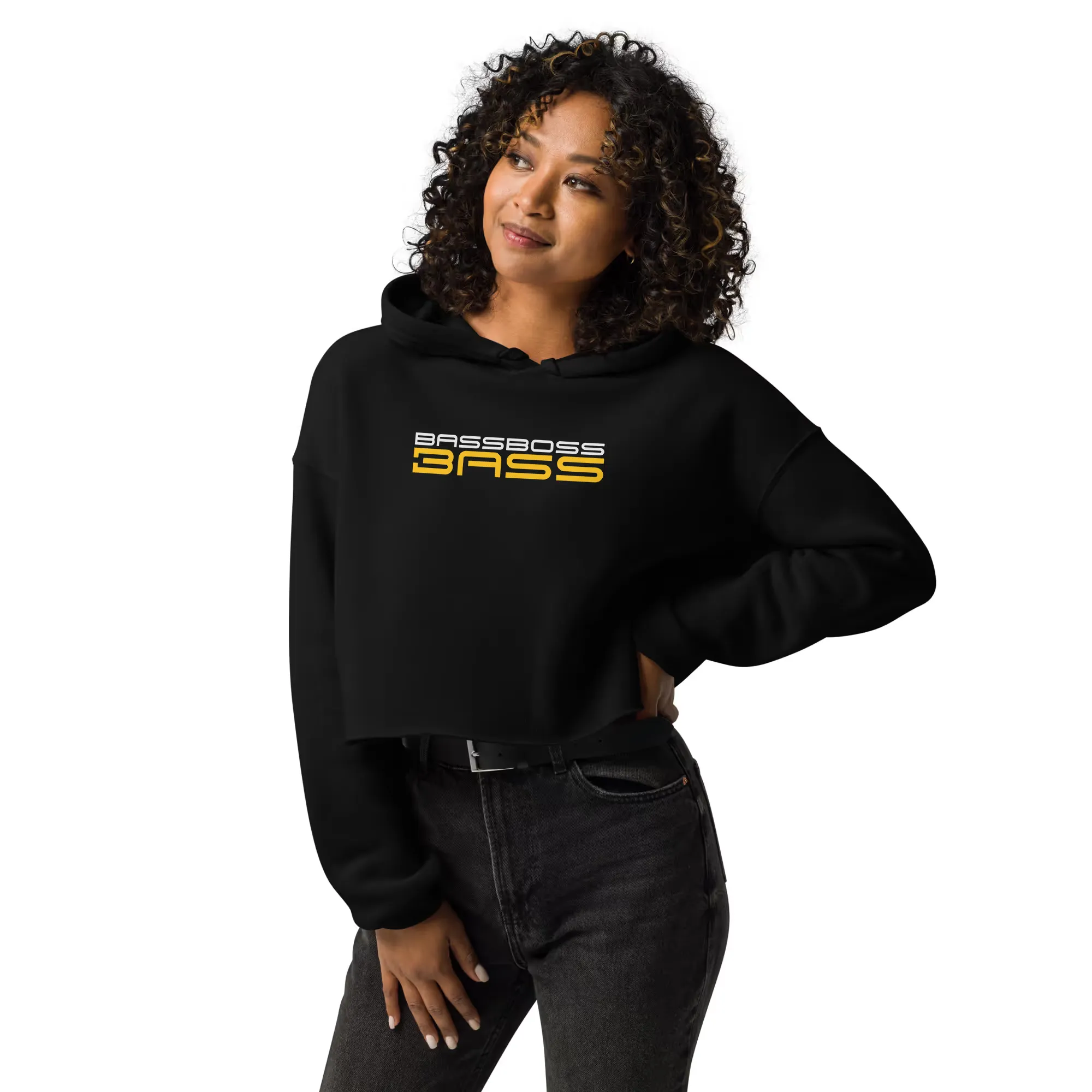 Ladies' BASS Crop Hoodie